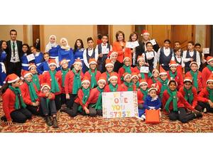 Children of Hospital 57357 during the event. 