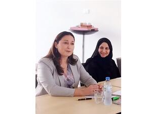 Diana Madunic (left) has been Sweden’s CSR Ambassador since 2015.