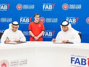 The agreement was signed by Jasim Al Ali, CEO, Real Estate Group at FAB and Khalfan Mohamed Al Mazrouei, Managing Director of Special Olympics World Games Abu Dhabi 2019.