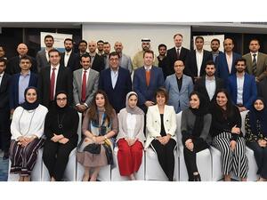 خلال ندوة من تنظيم جمعية المحللين الماليين المعتمدين في البحرين.