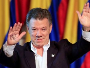 الرئيس الكولومبي خوان مانويل سانتوس