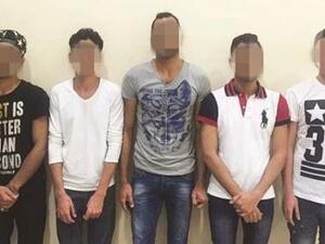  أعضاء الشبكة الـ 5 الذين تم القبض عليهم