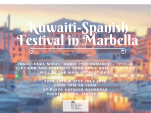 The Spanish-Kuwaiti festival lasts for three days. (www.vicenteortizabogados.com)