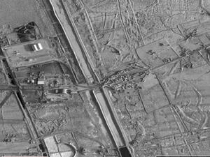 معبر الشلامجة بين إيران والبصرة والقريب من الكويت
