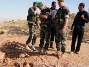 خمسة صواريخ على الاقل اطلقت من سوريا سقطت في مدينة بعلبك