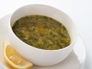 عدس بحامض وسلق