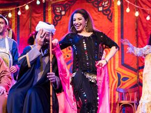 Nesma Mahgoub and Mostafa ‘Safy’ Rashad in ‘Leila Kebira,’ Feb. 2016. (Scoop Empire)