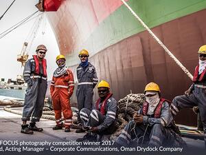 winning picture of the Seatrade INFOCUS Photography Competition 2017.