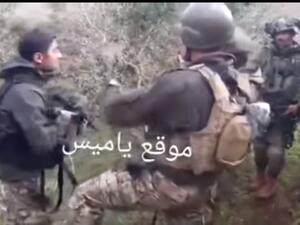 ضابط لبناني يجبر بسلاحه قوة إسرائيلية على التراجع لخلف الحدود