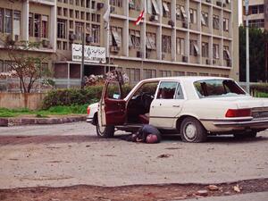 قال المصور إن الرجل قتل أمام المديرية العامة للأمن العام اللبناني 