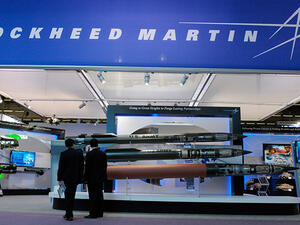Lockheed Martin will partner with Exechon Enterprises and Injaz National. (AFP/Eric Piermont)