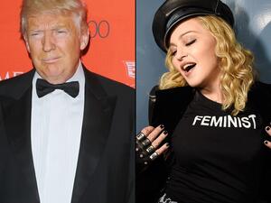 Trump's comments come after the singer's Women's March speech. (Ew.com)