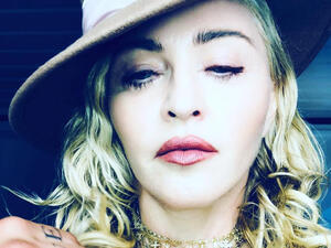 Madonna had New York on her mind Sunday. (Source : madonna / instagram ) 