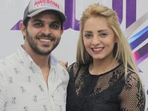 مي حلمي ومحمد رشاد