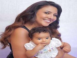 مي كساب و أوكا يستقبلان ابنتهما الثانية