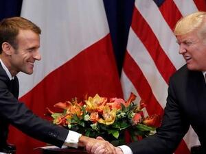 ترامب يبحث مع ماكرون مقتل خاشقجي والوضع في سوريا ومعاهدة الصواريخ
