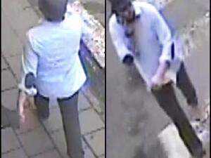 Stills taken of the suspect. (Twitter) Stills taken of the suspect. (Twitter)