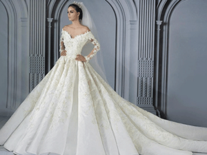 فساتين زفاف مروان وخالد هوت كوتور لخريف 2017