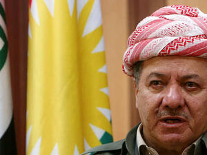 رئيس إقليم كردستان العراقي مسعود بارزاني