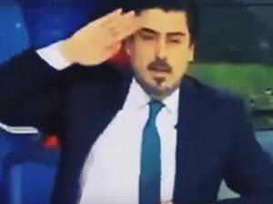 مذيع عراقي يؤدي التحية العسكرية على الهواء للسفير السعودي - يوتيوب