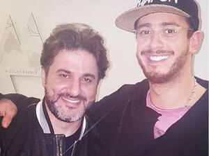 الفنّان ملحم زين برفقة سعد لمجرّد