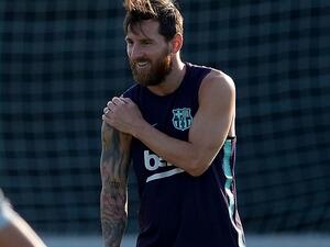 ميسي يعود للتدريبات