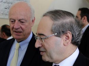 دي ميستورا يغادر دمشق ويجدد ادانة قصف المدنيين