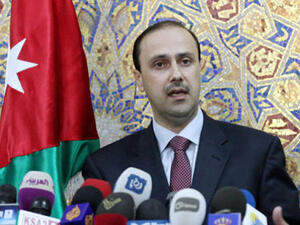  وزير الدولة الاردني لشؤون الاعلام محمد المومني