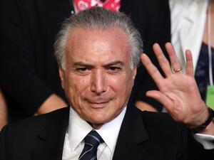 Brazil's new president Michel Temer is accused of more corruption scandals than his predecessor Dilma Roussef, making the country's Lebanese-Brazilian head of state a Lebanese politician in more ways than just one.  (AFP/Evaristo Sa)