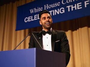 Roasted Trump and the media hilariously. (The Daily Beast)