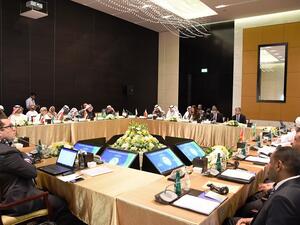 خلال الاجتماع الثالث لوكلاء وزارات المالية في البلدان العربية.