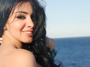 Egyptian actress Mirhan Hussein was arrested by Egyptian police on charges of driving under the influence. (Mojazeg.com)