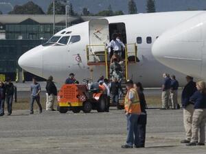 The plane has been grounded for three weeks, following technical problems (used for illustrative purposes only).