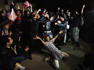 Shaking it to the Brotherhood.