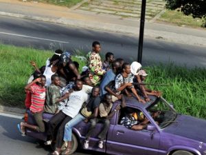 Lebanese 'refugees' desperate to flee this troubled war zone and be evacuated to ironically safe haven of Lebanon.
