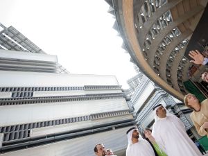 Saudi Arabia to develop financial district in the undeveloped land just north of Riad.