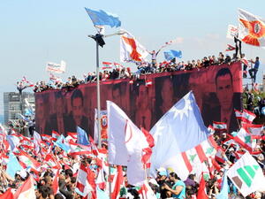 March 14 heralds more protests for Lebanon as this one of March 13 ahead of the main affair.