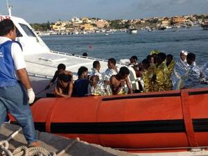 Italy is calling on the EU for more assistance in order to address growing numbers of asylum seekers arriving by boat from Africa and Syria (Courtesy of CNN)