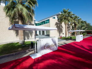 General View during the final day at the Cartier International Dubai Polo Challenge at the Desert Palm Hotel on February 22, 2013 in Dubai, United Arab Emirates. (Photo by Ian Gavan/Getty Images for Cartier)