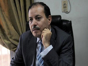 Former information minister  Salah Abdel Maqsud has been referred to trial for offering state TV equipment to Al-Jazeera's Mubasher Misr during the overthrow of former president Morsi in July (Courtesy of Ahram Online)