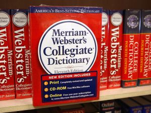 It was written that Mubarak should fall at this time. If Longman knew, maybe Merriam Webster was in the know too.