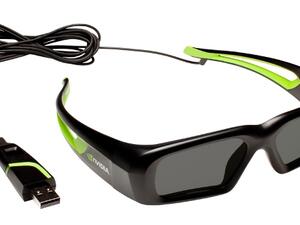 NVIDIA's 3D Vision wired glasses