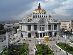 Mexico City, Palacio de Bellas Artes