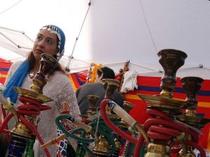 Women in the West are stigmatized as dirty for smoking whereas in the Mideast women smokers are more tolerated.