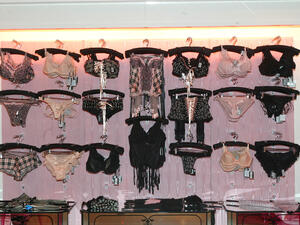 Underwear shopping for ladies can be awkward when the salesperson is male. What about bra fittings?