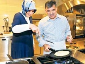 الرئيس في المطبخ