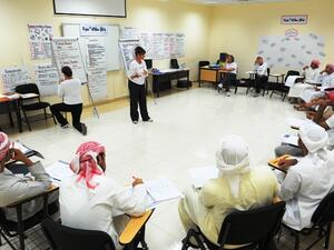 20 students from ADU enjoyed the benefits of leadership, stress management and self-development using a unique approach to learning