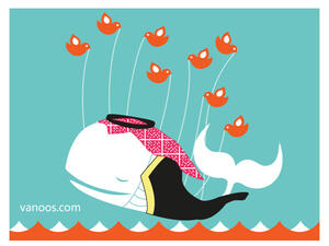 Quirky humor is set to plague Bin Talal's "solid investment" in Twitter. (Image courtesy of "vanoos.com")