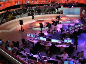 Media is based in quiet studios cannot capture the essence of a people's revolt.