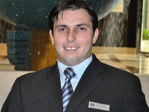 Alban Daubenton, the new Director of Food and Beverage at Al Bustan Rotana Dubai